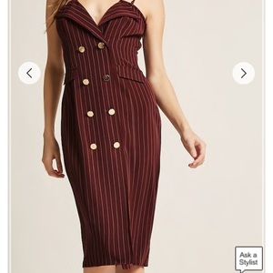 Double Breasted Cami Dress